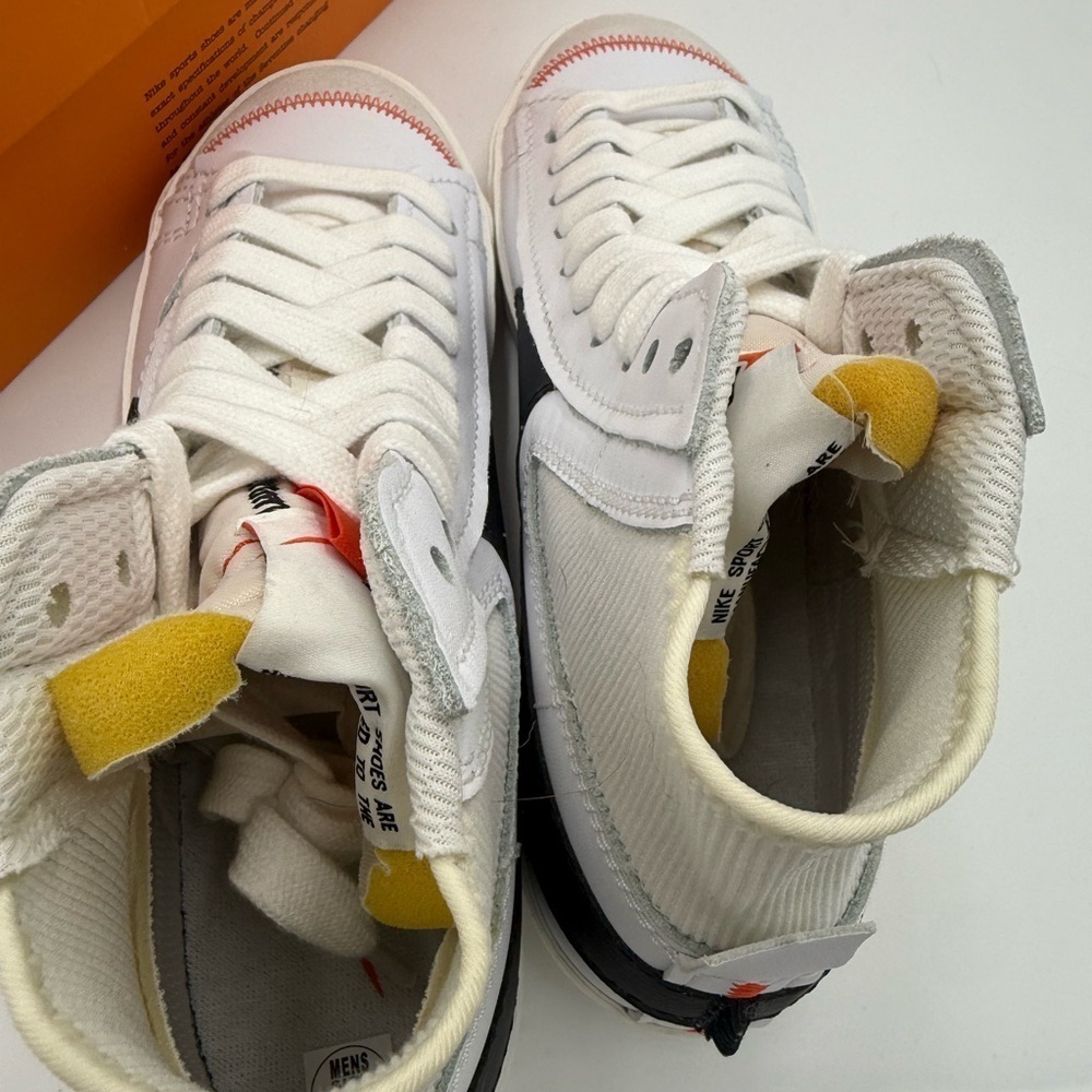 Men’s Nike Blazer Mid 77 Jumbo White Black Size 11 DD3111-100. Unworn With Box. - Picture 6 of 8